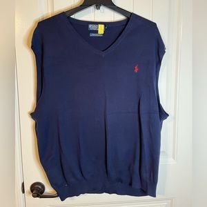 Navy Polo Ralph Lauren Sweater Vest